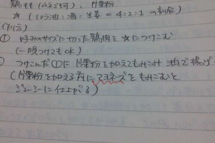 いつもの鶏肉唐揚げ レシピ 作り方 By つーmama クックパッド 簡単おいしいみんなのレシピが356万品