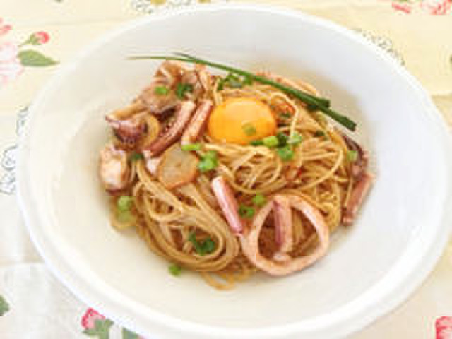 お酒のお供に イカわたパスタ レシピ 作り方 By まーきー クックパッド 簡単おいしいみんなのレシピが371万品