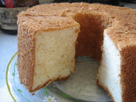 モチッ☆フワッ☆なココナツエンゼルケーキ