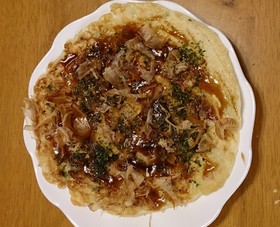子供も大好き!白菜のお好み焼き