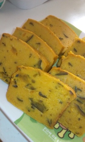 はかり不要♪かぼちゃケーキ