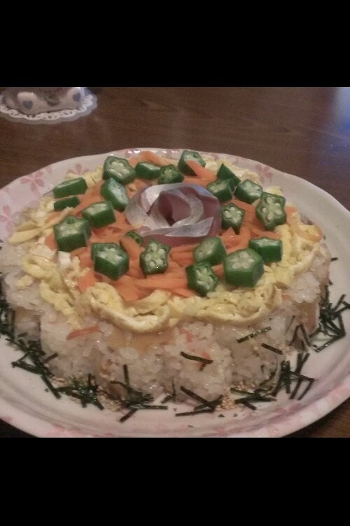 お手軽ちらし寿司の画像