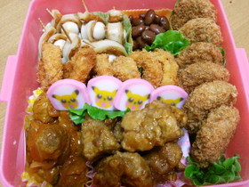 保育園運動会お弁当2013 二段目