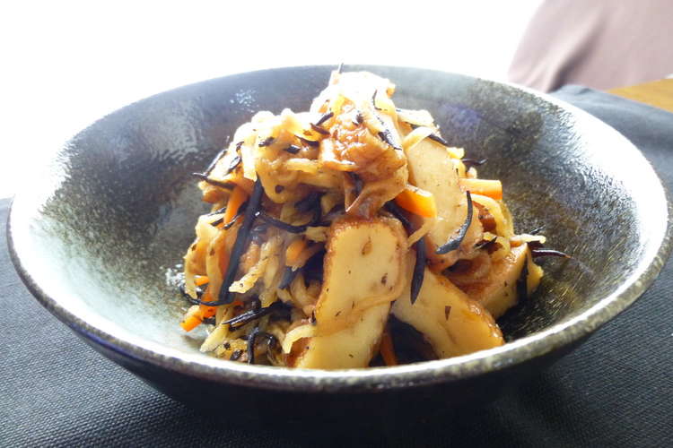 さつま揚げと切干大根の煮物 レシピ 作り方 By ちび坊ママ クックパッド 簡単おいしいみんなのレシピが355万品