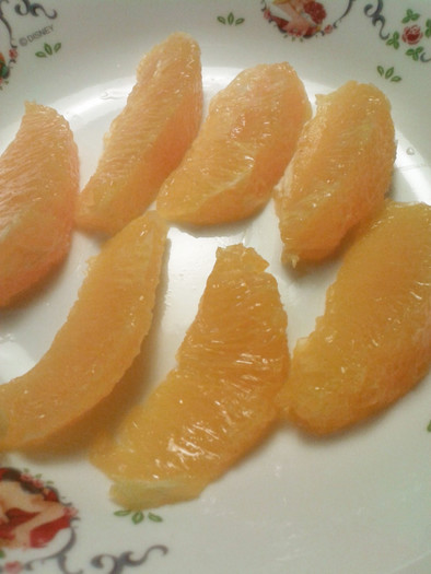 ♡オレンジのおしゃれな切り方♡の写真