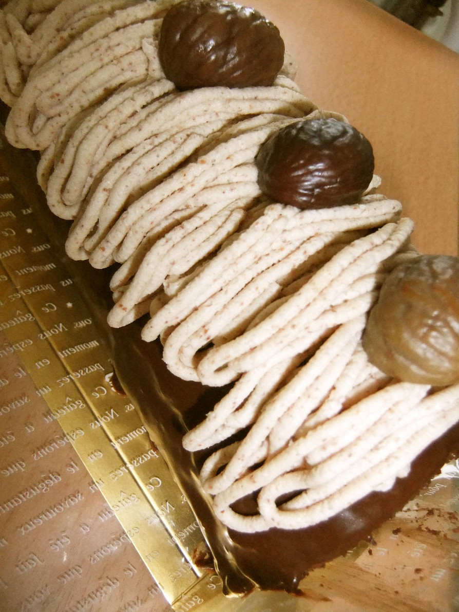 マロン★チョコロールケーキ♪の画像