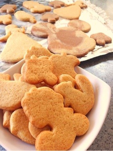 ♡HMで簡単かつ美味しい型抜きクッキー♡の写真
