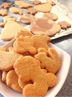 ♡HMで簡単かつ美味しい型抜きクッキー♡の画像