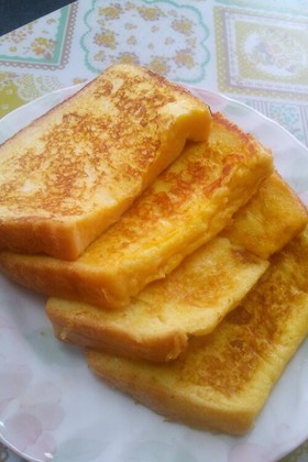 朝すぐ柔らかフレンチトースト♪