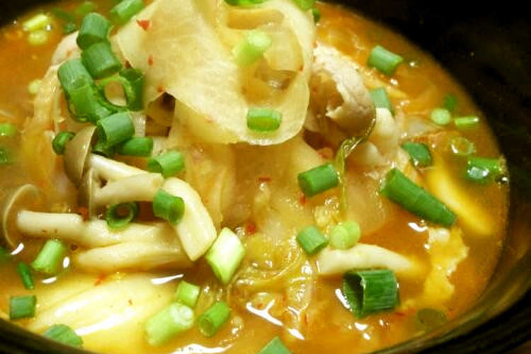 ダイエット ひらひら大根の豚キムチスープ レシピ 作り方 By Naccchang クックパッド