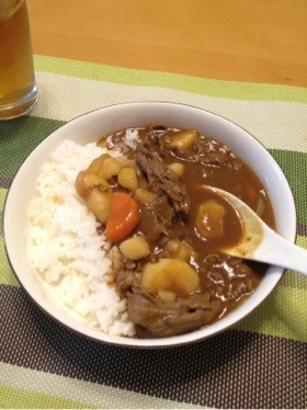 【リメイク】余った肉じゃがで和風カレー♪