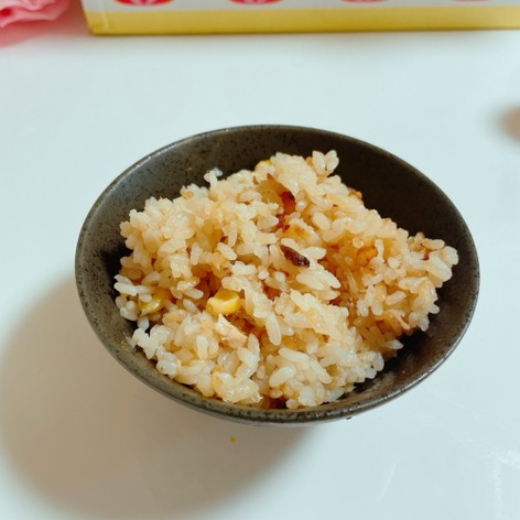 ツナ缶と椎茸の炊き込みご飯
