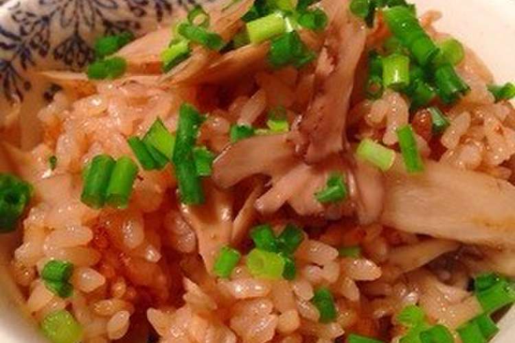 簡単 しめじとごぼうの炊き込みご飯 レシピ 作り方 By Cooklori クックパッド