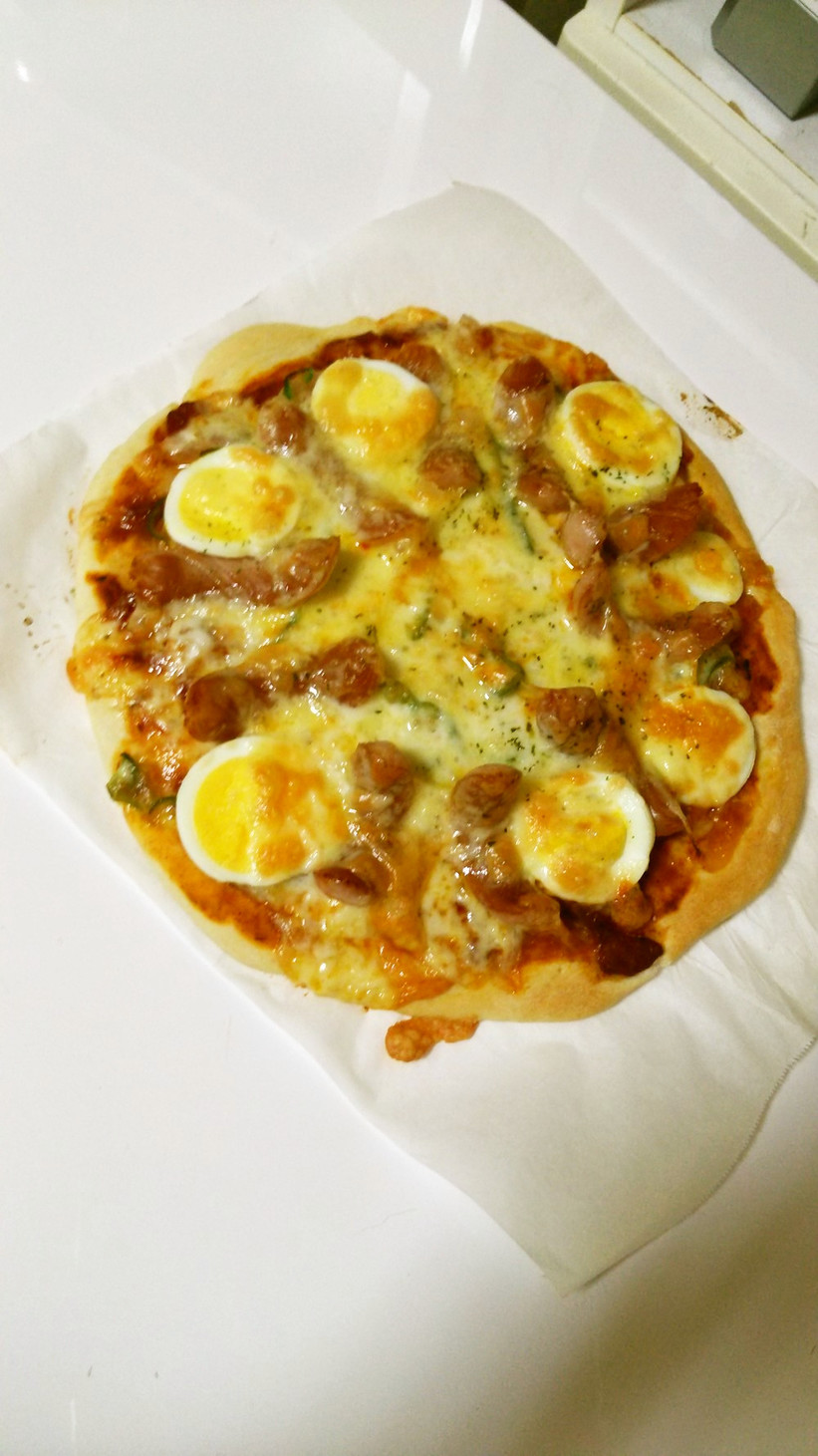 前日に準備できる簡単夕飯ピザの画像