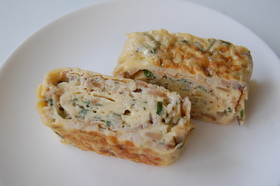 イカそぼろ入り厚焼き玉子