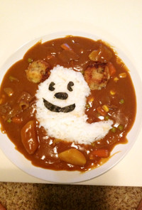 ハロウィンミッキーおばけカレー