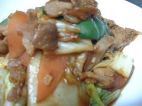 白菜で回鍋肉
