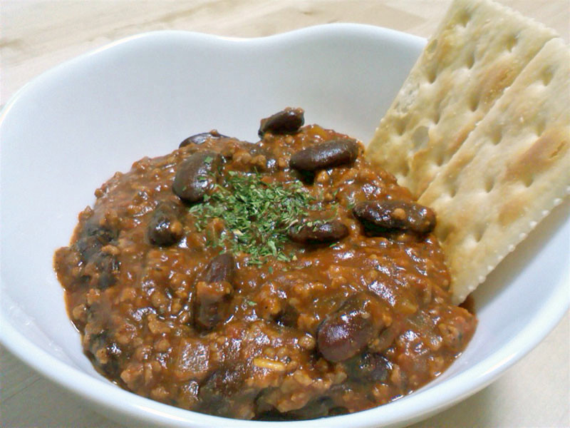 ウェンディーズのチリレシピのように