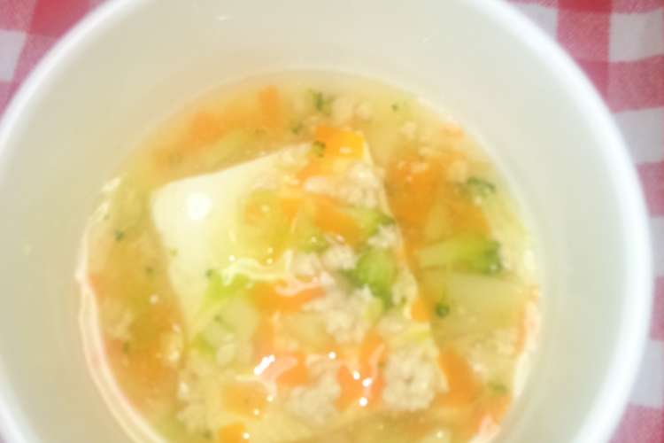 離乳食後期 豆腐の野菜あんかけ レシピ・作り方 By 幸姫パパ 【クックパッド】 簡単おいしいみんなのレシピが363万品