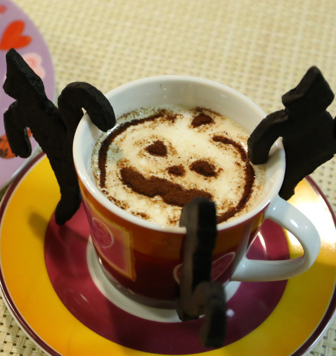 ハロウィン 黒猫クッキーの画像