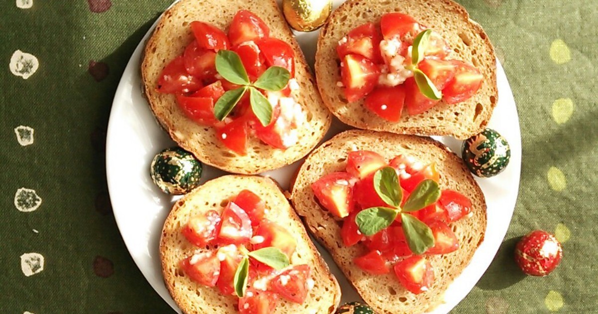 一番簡単 食べやすい 塩麹ブルスケッタ レシピ 作り方 By 面倒くさがり研究家 クックパッド 簡単おいしいみんなのレシピが378万品