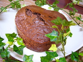愛を込めて☆ハートのチョコココアケーキ☆