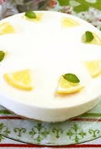 ♥レモンとミントのチーズケーキ♡