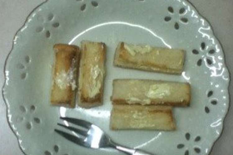 幼稚園児でもできる簡単パンの耳おやつ レシピ 作り方 By ホワ雪 クックパッド 簡単おいしいみんなのレシピが353万品