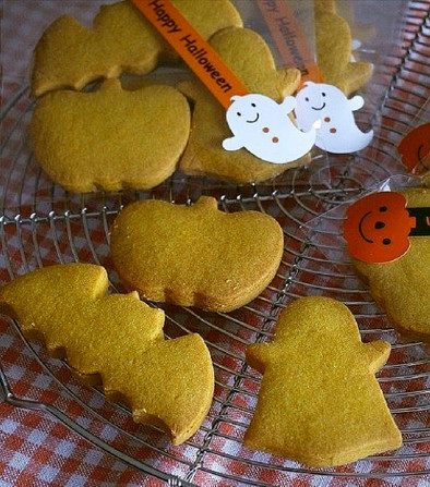 かぼちゃクッキーの写真