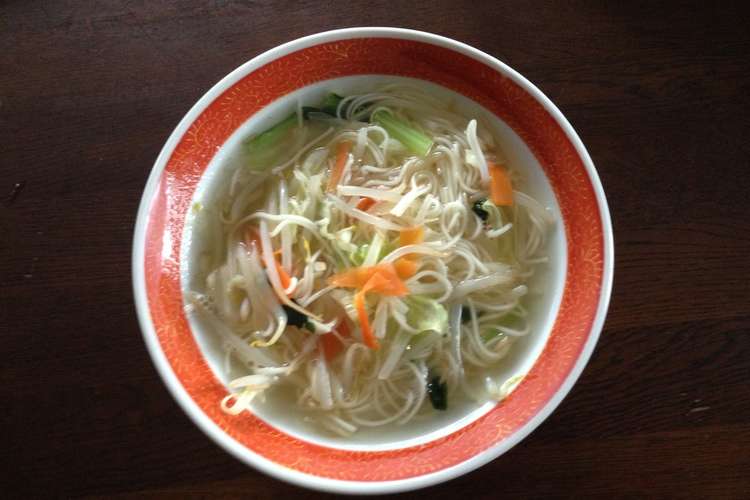 丸鶏がらスープ野菜うーめん レシピ 作り方 By うーめんキッチー クックパッド 簡単おいしいみんなのレシピが355万品