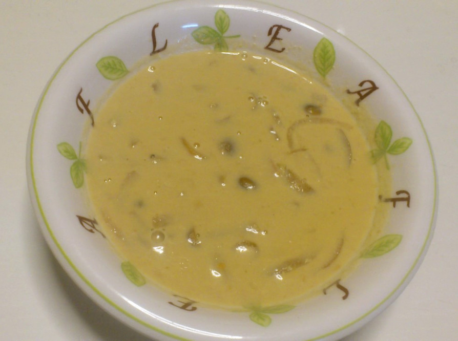 しめじ★ベーコンの豆乳味噌スープの画像
