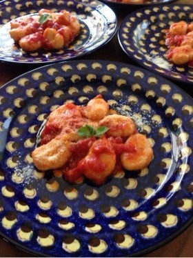 簡単ニョッキのトマトソース