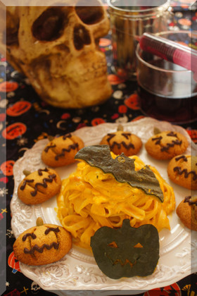* ハロウィン ♥ 南瓜のパスタ♪