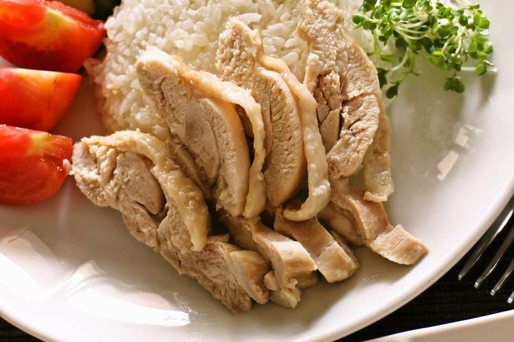 準備10分 シンガポールの海南鶏飯 レシピ 作り方 By めかまはぉ クックパッド
