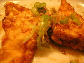 中華風揚げ豆腐