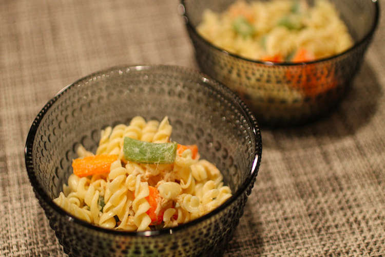 人参とインゲンのマカロニサラダ 柚子胡椒 レシピ 作り方 By 山都すみれ クックパッド 簡単おいしいみんなのレシピが356万品