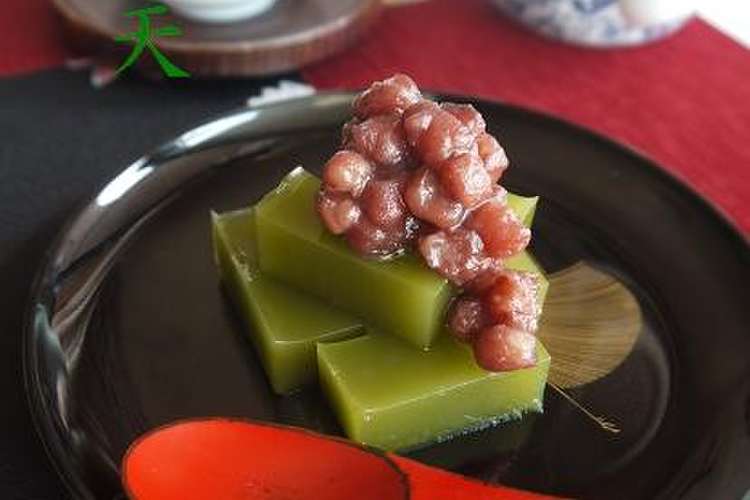 大人の抹茶寒天 レシピ 作り方 By 故 レックスのママ クックパッド 簡単おいしいみんなのレシピが352万品