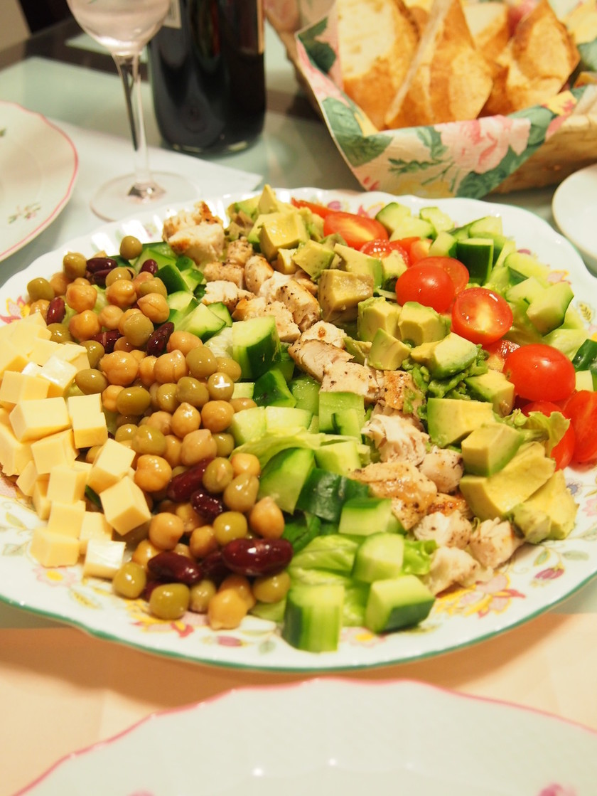 我が家のコブサラダ by バカリャウ 【クックパッド】 簡単おいしいみんなのレシピが356万品