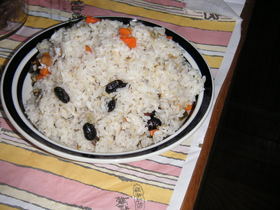 黒豆ごはん