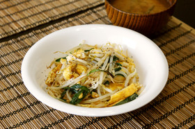 ダイエット!焼肉のタレで簡単そうめん炒め
