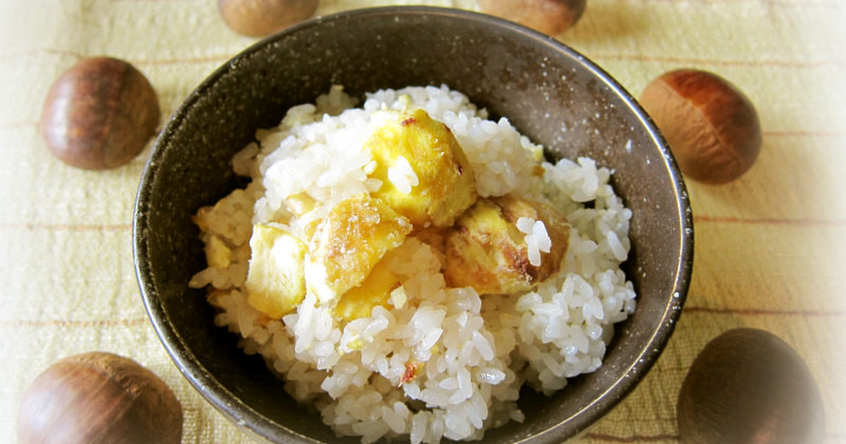 炊飯器で簡単！秋の味覚 栗ごはん by やのきさらぎ 【クックパッド】 簡単おいしいみんなのレシピが357万品