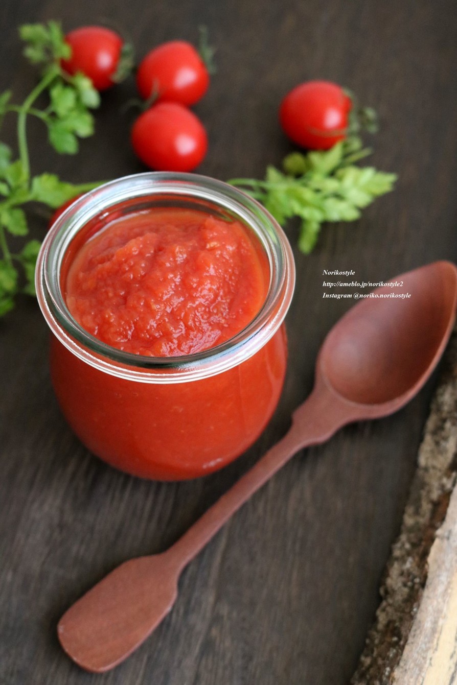 トマト缶で手作りトマトケチャップの画像