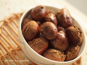 炊飯器de栗を蒸す☆の写真