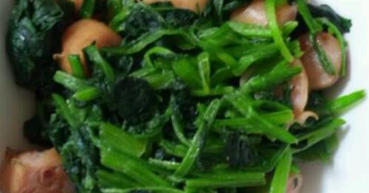 ほうれん草とウインナーのソテー♪ by himeღ 【クックパッド】 簡単おいしいみんなのレシピが334万品