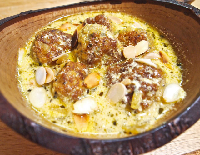 ヨーグルトdeペルシャ料理のミートボールの画像