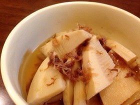 *たけのこの煮物*おかか入り♪