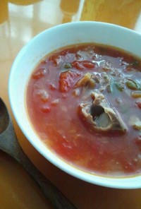 リメイク☆焼きスペアリブのトマトスープ