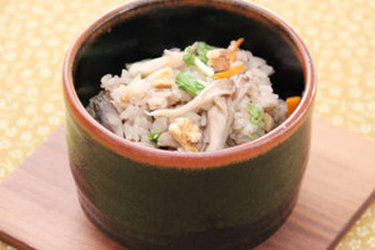舞茸とくるみの炊き込みご飯 レシピ 作り方 By 東京ガス クックパッド 簡単おいしいみんなのレシピが354万品