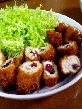 しそと梅風味のチキンフライ