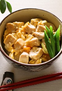 リメイク♡高野豆腐の煮物で卵とじ丼